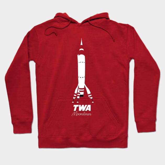 TWA Moonliner Hoodie by BurningSettlersCabin